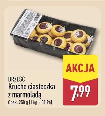 Kruche ciasteczka z marmoladą Brześć promocja w Aldi