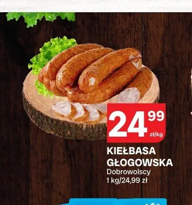 Kiełbasa Głogowska Dobrowolscy promocja w Chorten