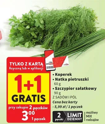 Koperek Z Sadów i Pól promocja w Intermarche