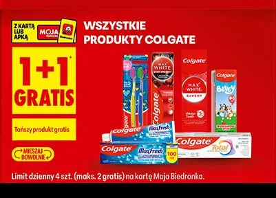 Produkty Colgate promocja w Biedronka