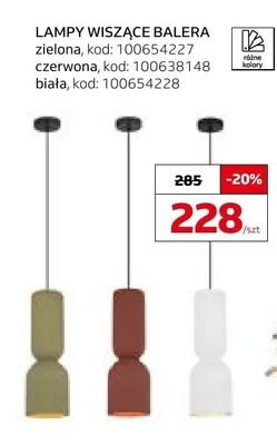 Lampa wisząca Light Prestige Balera biała promocja w Komfort