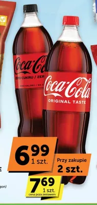 Napój Coca Cola, Fanta, Sprite promocja w Groszek