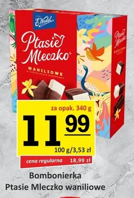 Praliny Ptasie Mleczko waniliowe E.Wedel promocja w Gram Market