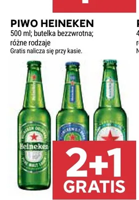 Piwo Heineken Original promocja w Stokrotka