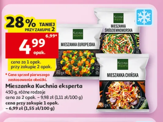 Mieszanka europejska Kuchnia eksperta promocja w Auchan