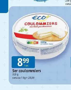 Ser coulommiers Eco+ promocja w Leclerc