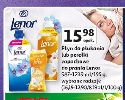 Płyn do płukania Lenor promocja w Auchan