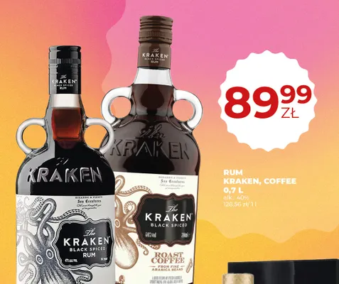 Rum Kraken Coffee promocja w Duży Ben