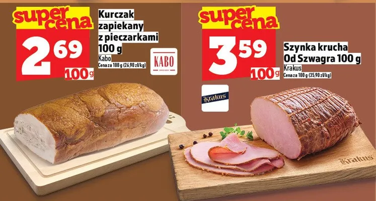 Kurczak zapiekany z pieczarkami 100 g promocja w TOPAZ