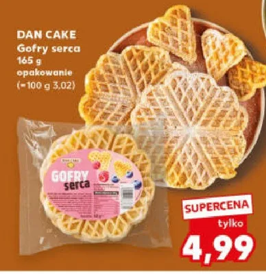 Gofry serca promocja w Kaufland