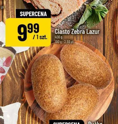 Ciasto Zebra Lazur promocja w POLOmarket