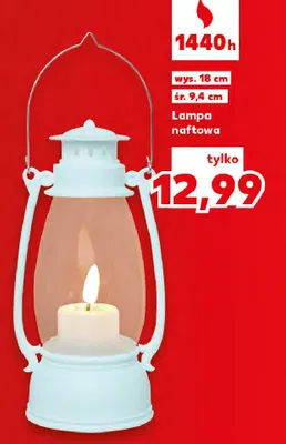 Lampa naftowa promocja w Kaufland