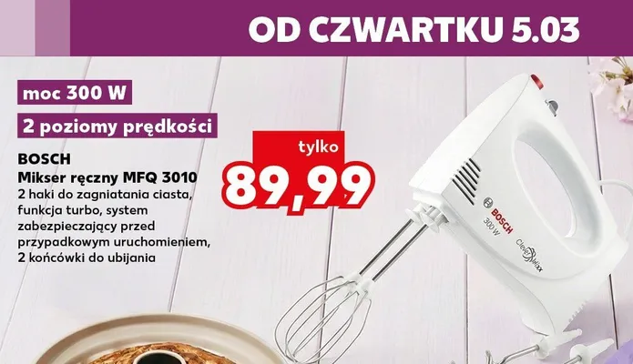 Mikser ręczny MFQ 3010 promocja w Kaufland