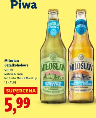 Piwo bezalkoholowe Matcha & Yuzu promocja w Lidl