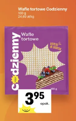 Wafle tortowe Codzienny promocja w Delikatesy Centrum