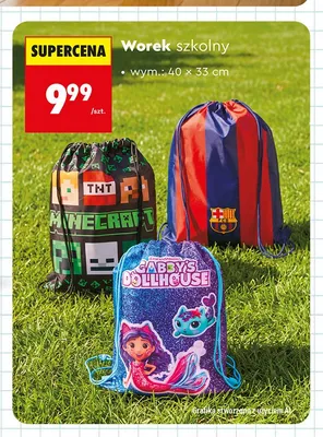 Worek szkolny promocja w Biedronka