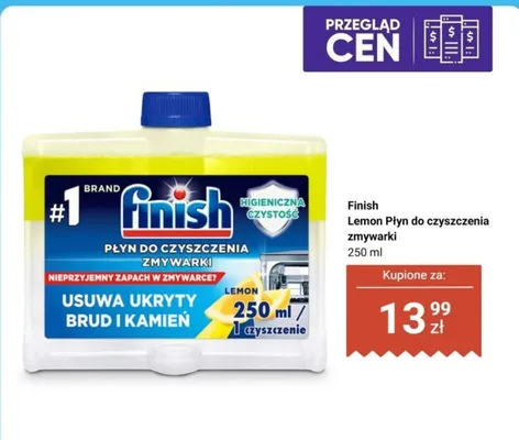 Płyn do czyszczenia zmywarki Lemon promocja w Biedronka