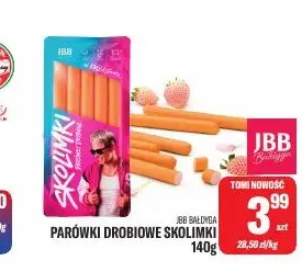 Parówki drobiowe Skolimki promocja w Tomi Markt