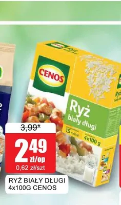 Ryż biały długi Cenos promocja w Bingo