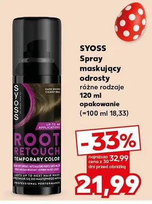 Spray maskujący odrosty Root Retoucher różne rodzaje 120ml promocja w Kaufland