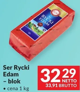 Ser Rycki Edam - blok promocja w Makro