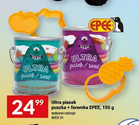 Ultra piasek puszka + foremka EPEE promocja w Twój Market