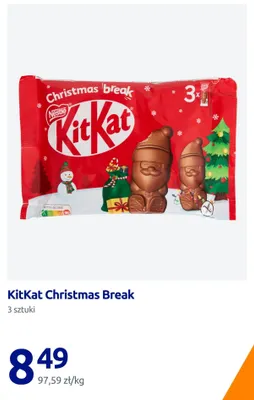 KitKat Christmas Break promocja w Action