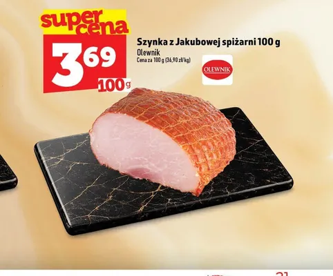 Szynka z Jakubowej spiżarni Olewnik promocja w TOPAZ