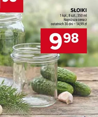 Słoiki 8-pak 350ml promocja w Stokrotka