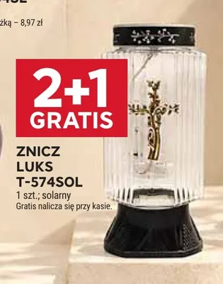 Znicz Luks T-574SOL promocja w Stokrotka