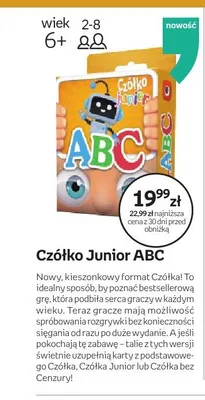 Gra Czółko Junior ABC promocja w Empik
