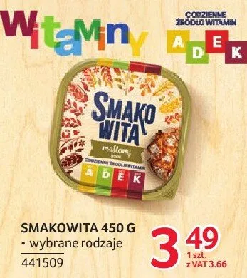 Smakowita 450g - wybrane rodzaje promocja w Selgros