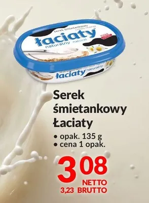 Serek śmietankowy Łaciate naturalny promocja w Makro