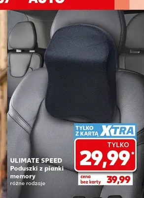 Poduszki z pianki memory Ultimate Speed promocja w Kaufland