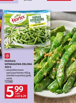 Fasolka szparagowa zielona Hortex promocja w Selgros