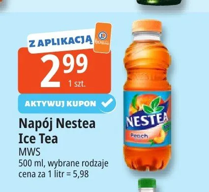 Napój Nestea Ice Tea promocja w Leclerc
