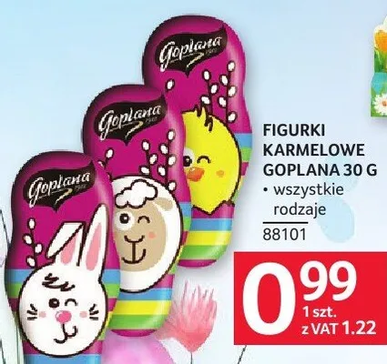 Figurki karmelowe promocja w Selgros