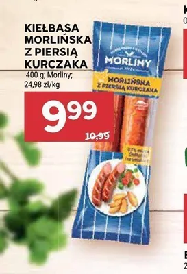 Kiełbasa Morlińska z piersią kurczaka promocja w Stokrotka