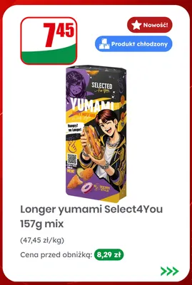 Danie gotowe Longer Yumami Select4You mix promocja w Dino