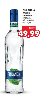 Wódka smakowa Finlandia Lime promocja w Kaufland