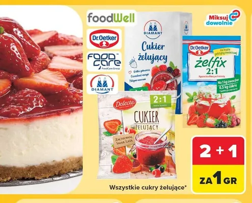 Żelfix 2:1 Dr. Oetker promocja w Carrefour