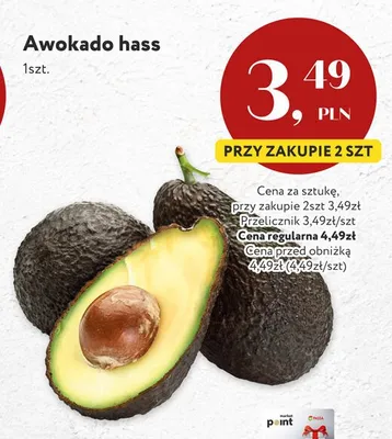 Awokado hass promocja w Market Point