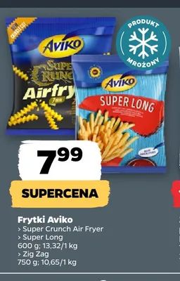 Frytki Aviko Super Long promocja w Netto