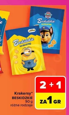 Krakersy Beskidzkie promocja w Carrefour