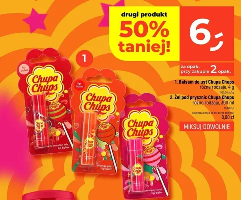 Balsam do ust Chupa Chups promocja w Dealz