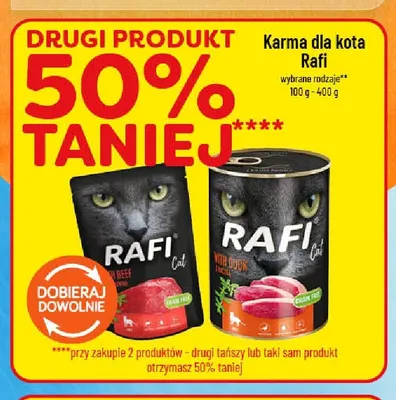 Karma dla kota with duck Rafi Cat promocja w POLOmarket