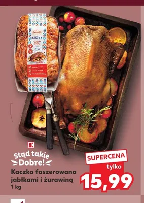 Kaczka faszerowana jabłkami i żurawiną Stąd takie Dobre! promocja w Kaufland