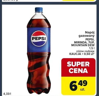 Napój gazowany MOUNTAIN DEW promocja w Globi
