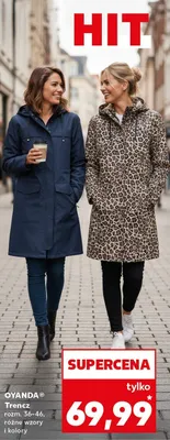 Trencz, różne wzory i kolory promocja w Kaufland