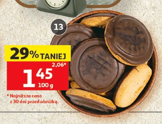 Biszkopty z galaretką promocja w Auchan